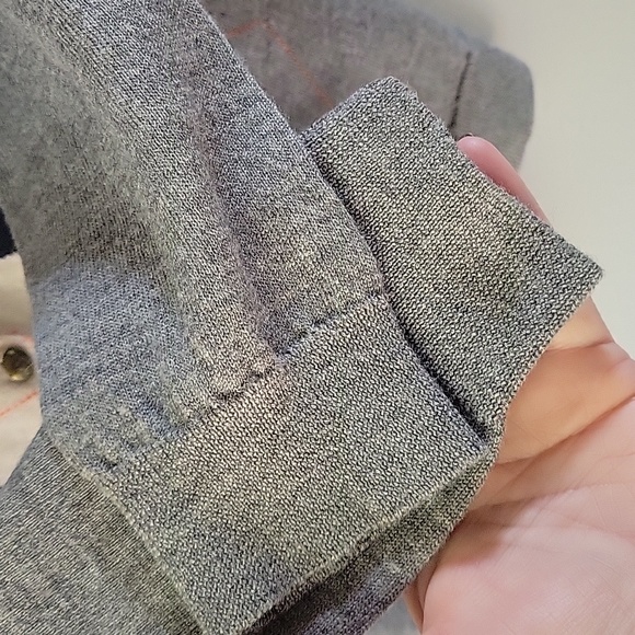 J. Crew Argyle Vintage‎ Wool Cardigan Sweater Size M - Picture 9 of 9